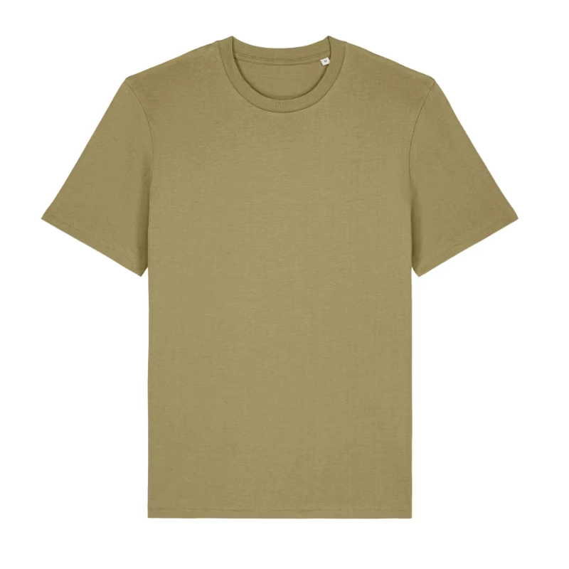 T-shirt in cotone biologico Creator 2.0 vista frontale verde