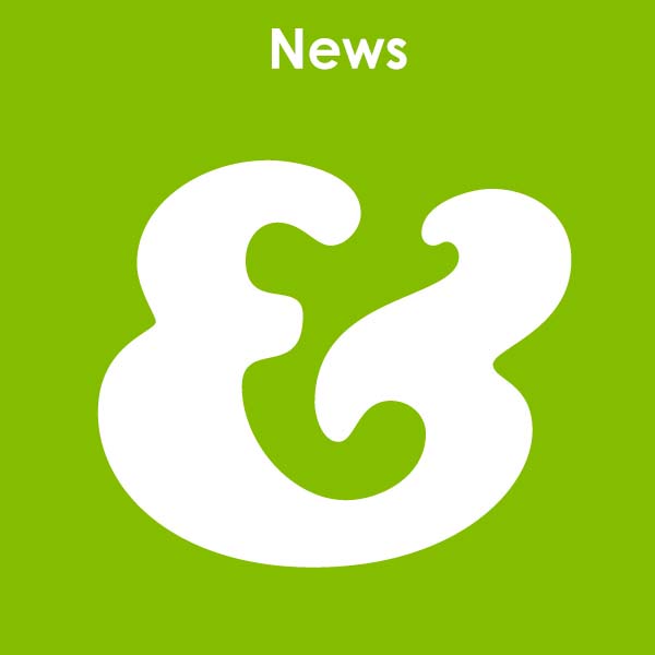 Logo Pro&motion bianco su sfondo verde con scritta News - pro&motion