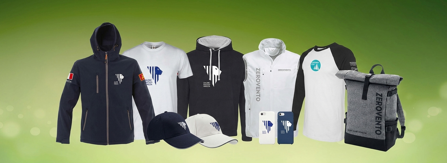 Abbigliamento personalizzato da Pro&motion: Merchandising Ufficiale per Salone Nautico Venezia